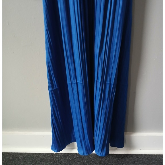 Anthropologie Women's Size Small The Thea Twofer Sweater Dress Royal Blue Maxi - Picture 6 of 16